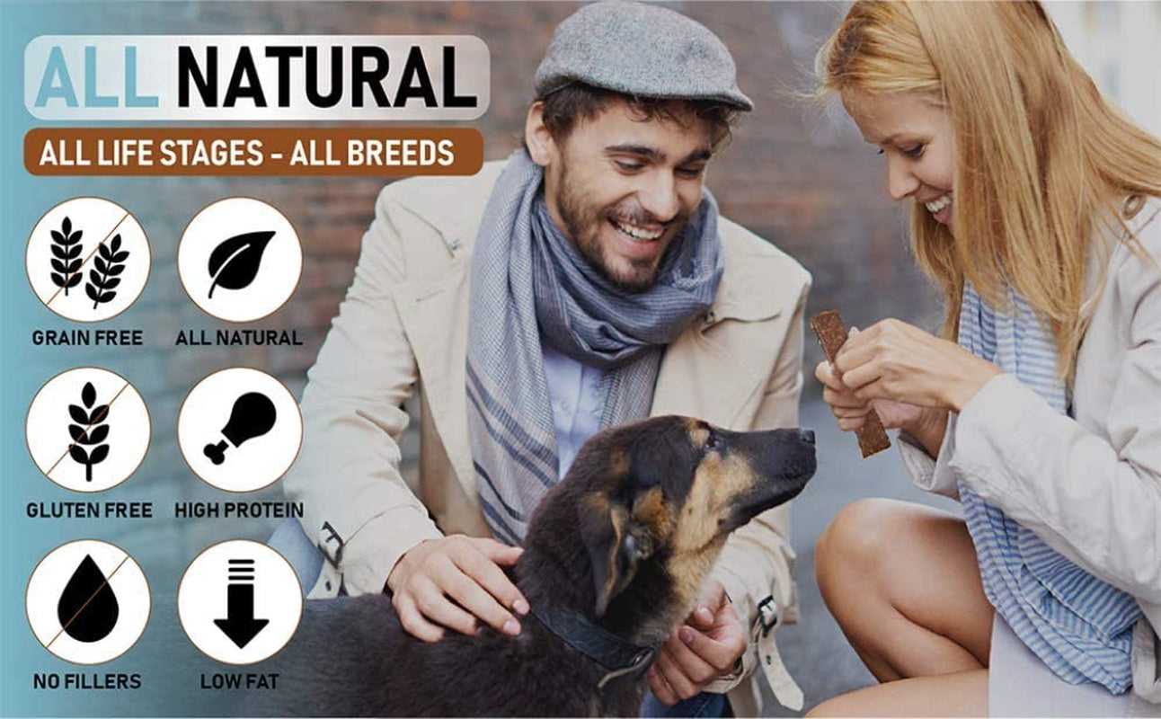 Premium Dog Treats | 100% Human Grade | Made in the USA | Grain Free | Beef and Banana, 5 Oz.