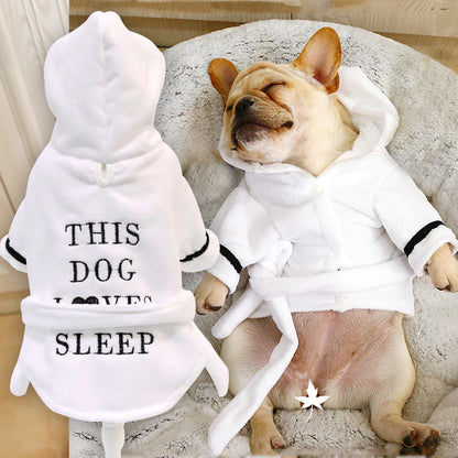 Cute Dog Pajamas Pet Puppy Clothes Clothing Soft Pets Dogs Cat Coat Costume for Small Medium Dogs Chihuahua French Bulldog Pug